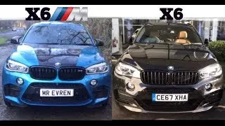 THE DIFFERENCE BETWEEN A BMW X6 And X6M (4K)