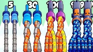 KNOTTY RUSH - All Levels Gameplay
