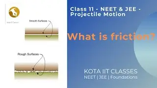 What is friction | Class 11 NEET & JEE Physics | KOTA IIT CLASSES