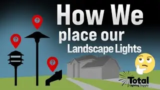 How We put LED Low Voltage Outdoor Landscape Lights in the yard? by Total Outdoor Lighting