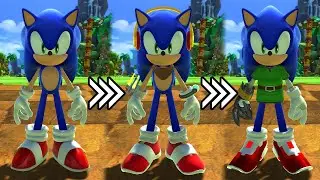 Customization in Sonic Generations