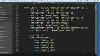 107 Displaying posts list in admin   PHP Full Course 2021