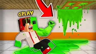 WPADAM DO ZIELONEJ MAZI I ZOSTAJE MUTANTEM SLIME W MINECRAFT?! GPLAY & LUMI