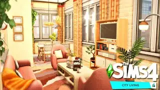 Small Family apartment || City Living  || The Sims 4  Speed Build - NO CC