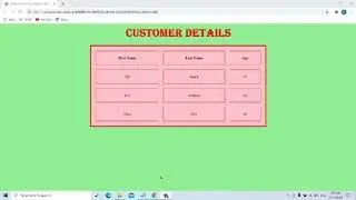 HOW TO APPLY CELLSPACING AND CELLPADDING  ATTRIBUTES OF TABLE TAG IN WEB DESIGNING USING HTML CODE