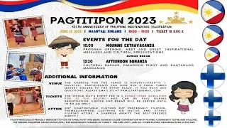 Dance Performance in Diff. Culture 2023 / 125th Philippines Independence Day at Finland
