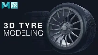 CLASS 32: How To Model a Tyre (Beginners) - Urdu/Hindi
