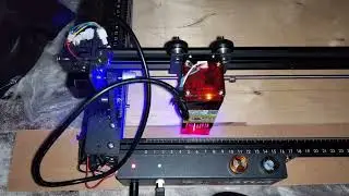 Лазерный гравировальный станок Ortur Laser Master 2 Pro S2 в работе