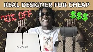 How to get DESIGNER CLOTHES for CHEAP | GUCCI, OFF WHITE, PRADA |Affordable Clothing