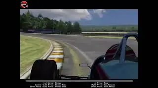 Almost crashed into a cone, ALMOST!!! : rFactor 1