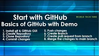 Git and GitHub Tutorial | How to use GitHub | Git tutorial for beginners | Get start with GitHub