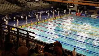 Euriswim 2019 4 aralık 200 m sırtüstü secme