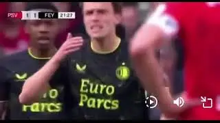 Yankuba Minteh 1 on 1 goal against PSV