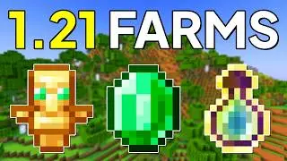3 MUST HAVE FARMS IN MINECRAFT 1.21!