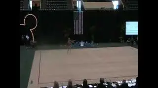 Lilia Tamkovitch. Hoop. 2012 Rhythmic Junior Olympic Championships. 7 level.