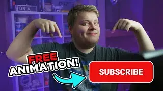 FREE Like and Subscribe Animation! +Tutorial