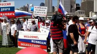 Русские в Австралии  Брисбен  G20 15.11.2014