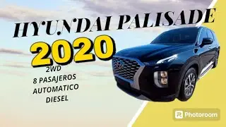 HYUNDAI PALISADE 2020 / 8PASAJEROS / PANTALLA CÁMARA / DIESEL (PISADERAS)