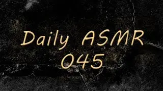 Daily ASMR #045/365 Pencil case [binaural no talking]