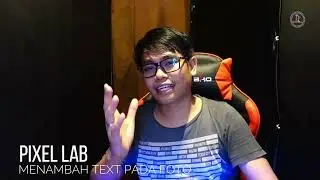 cara menambah text pada foto dengan PixelLab