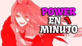 te presento a power en 1 minuto | chainsaw man#chainsawman #anime #resumen
