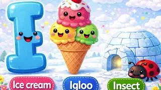 “ABC Flash Cards for Kids | Learn Alphabets with 3 Easy Examples  Preschool Learning Fun”