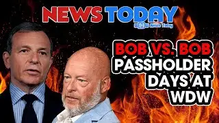 Bob Iger vs. Bob Chapek Story, Passholder Days Coming to Disney World, EPCOT Construction Update