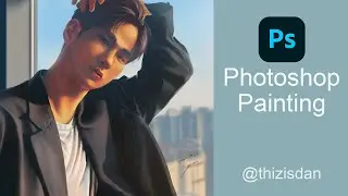 [Photoshop Painting] 포토샵페인팅 배우겸 모델 강희웅 님 (thizisdan) 
