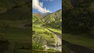 Невероятная природа вдоль военно-грузинской дороги