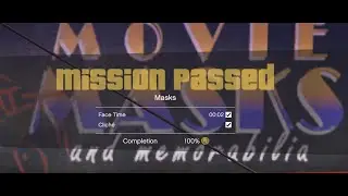 GTA V (IL) - Masks - 2 seconds + GOLD medal (WR)