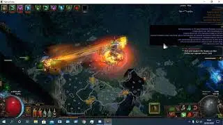 Path of Exile  3.10 Test Stone Golem dmg vs Dark Forest