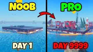 NOOB to PRO 100 Days At Sea Roblox - Tutorial