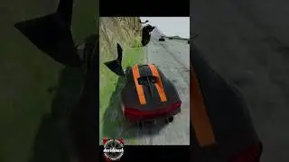 BeamNG Drive - Bugatti DESTRUCTION! BeamNG Drive car mod Beamng Drive map mod