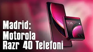 Madrid: Evolucija se nastavlja, Motorola RAZR 40 telefoni su tu
