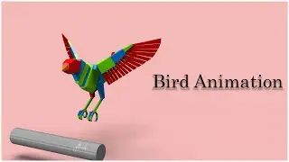 3D Bird Animation