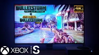 BULLETSTORM DUKE NUKEM BUNDLE XBOX SERIES S 4K TV GAMEPLAY