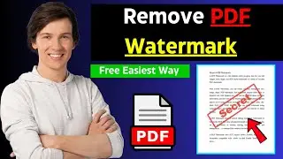 How to Remove Watermark From PDF | FROM ANY PDF FILE (2026)