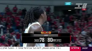 Hapoel Jerusalem vs. Hapoel Afula - Game Highlights