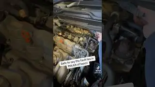 Investigating a misfire on this Honda CRV, once stripped found a corroded wire in the harness