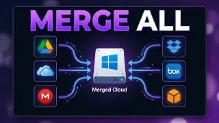 Unlimited Free Cloud Storage with Rclone in Windows | Merge Google Drive, OneDrive, Dropbox & More