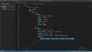 Vuejs - Part-2 : using v-for for list render in DOM