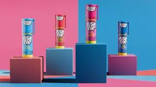 PUSH POP 3d animation