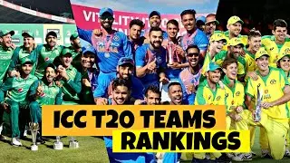 Lastest Icc T20 Team Rankings