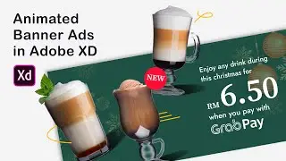 Animated web banner ads in Adobe XD