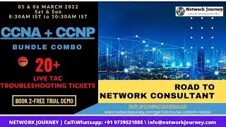 #2 CCNA + CCNP Bundle Combo  [BGP TAC-Level Troubleshooting] : Road to Network Consultant