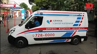 Чергування та участь Клініки Святої Катерини у  "Напівмарафоні Нова пошта» в Одесі