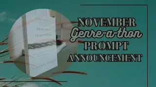 November Genre-a-thon Prompt Announcement