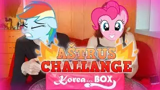 Korėjiečių Užkandžiai ir AŠTRUS Challange! // 50K Special! :3
