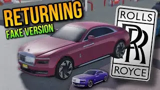 Rolls Royce could COME BACK… (Greenville Roblox)
