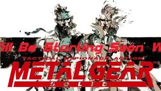 Metal Gear Solid 1 Long play with full commentary 2015 live stream run